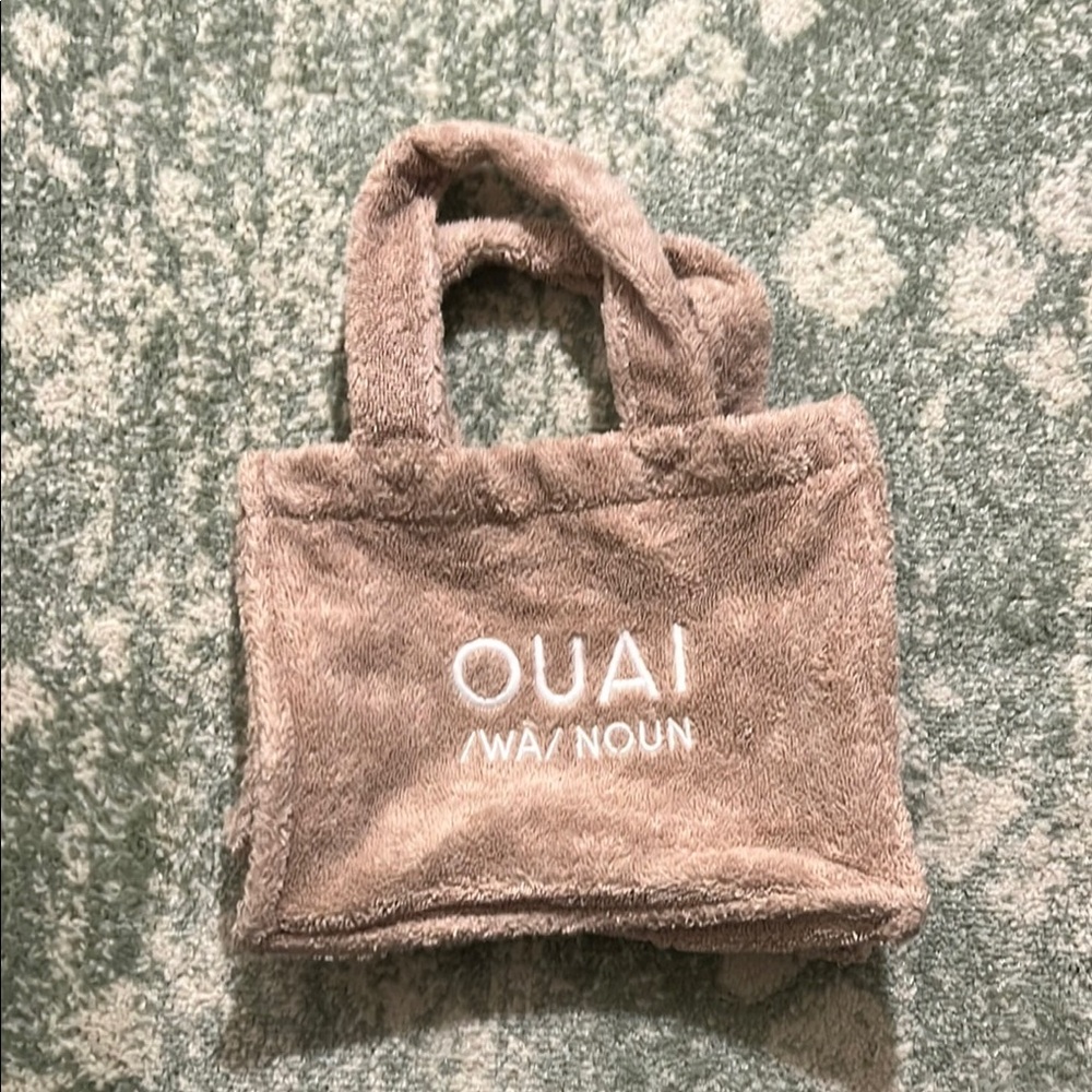 OUAI Plush Tote Bag